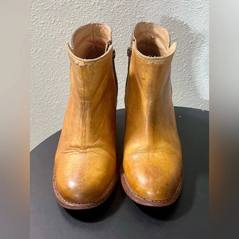 Bed|Stu Yell Hand Crafted Genuine Leather Boots Booties Trendy Winter Classic
